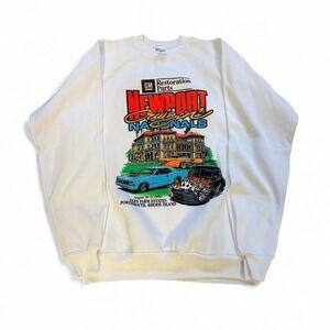 Vintage newport cars crewneck‎